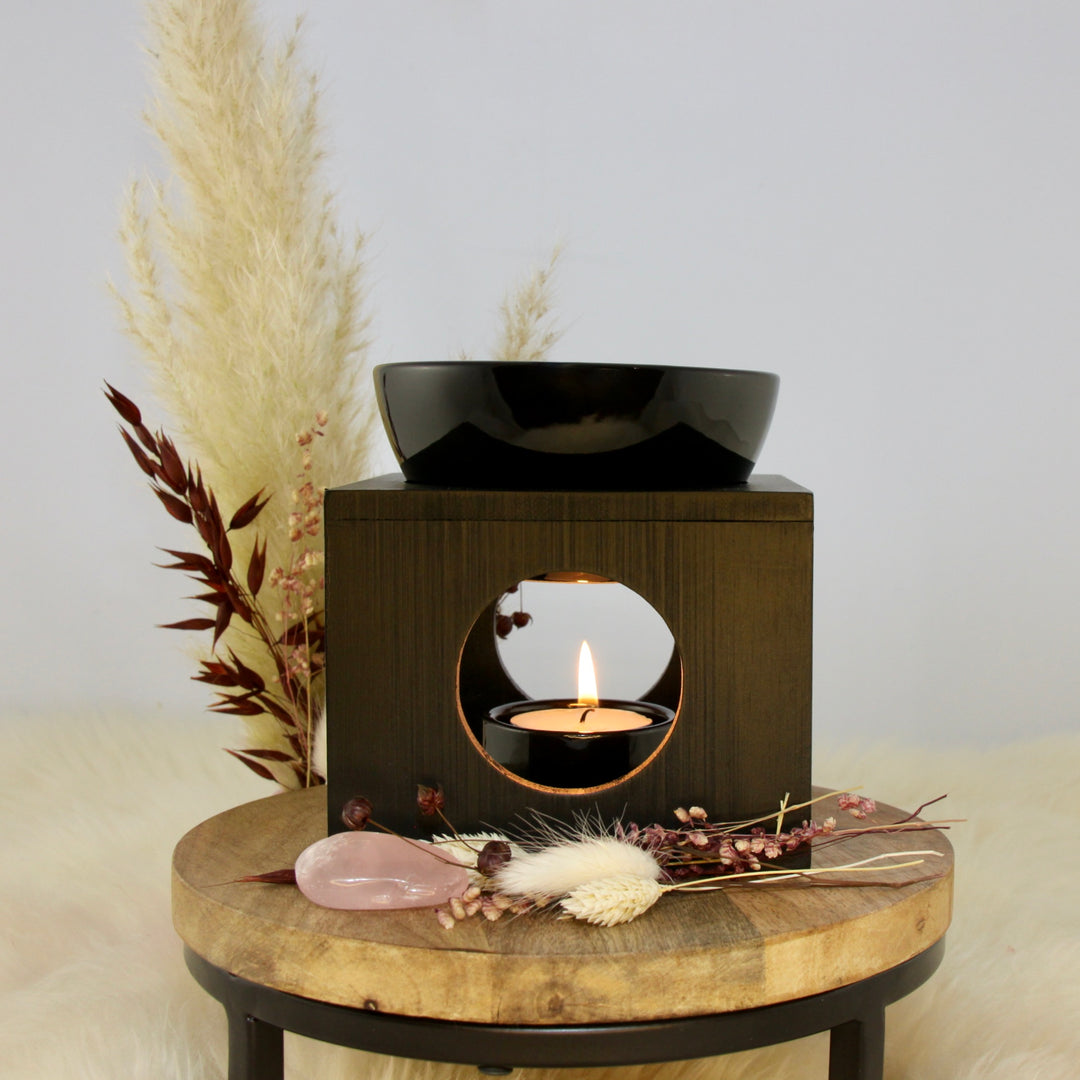 Aromabrander Bamboe zwart